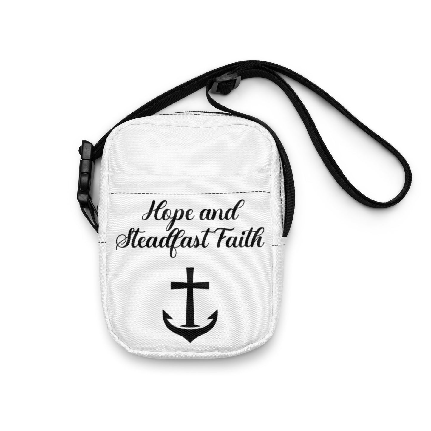 Hope and Steadfast Faith Utility Crossbody Bag