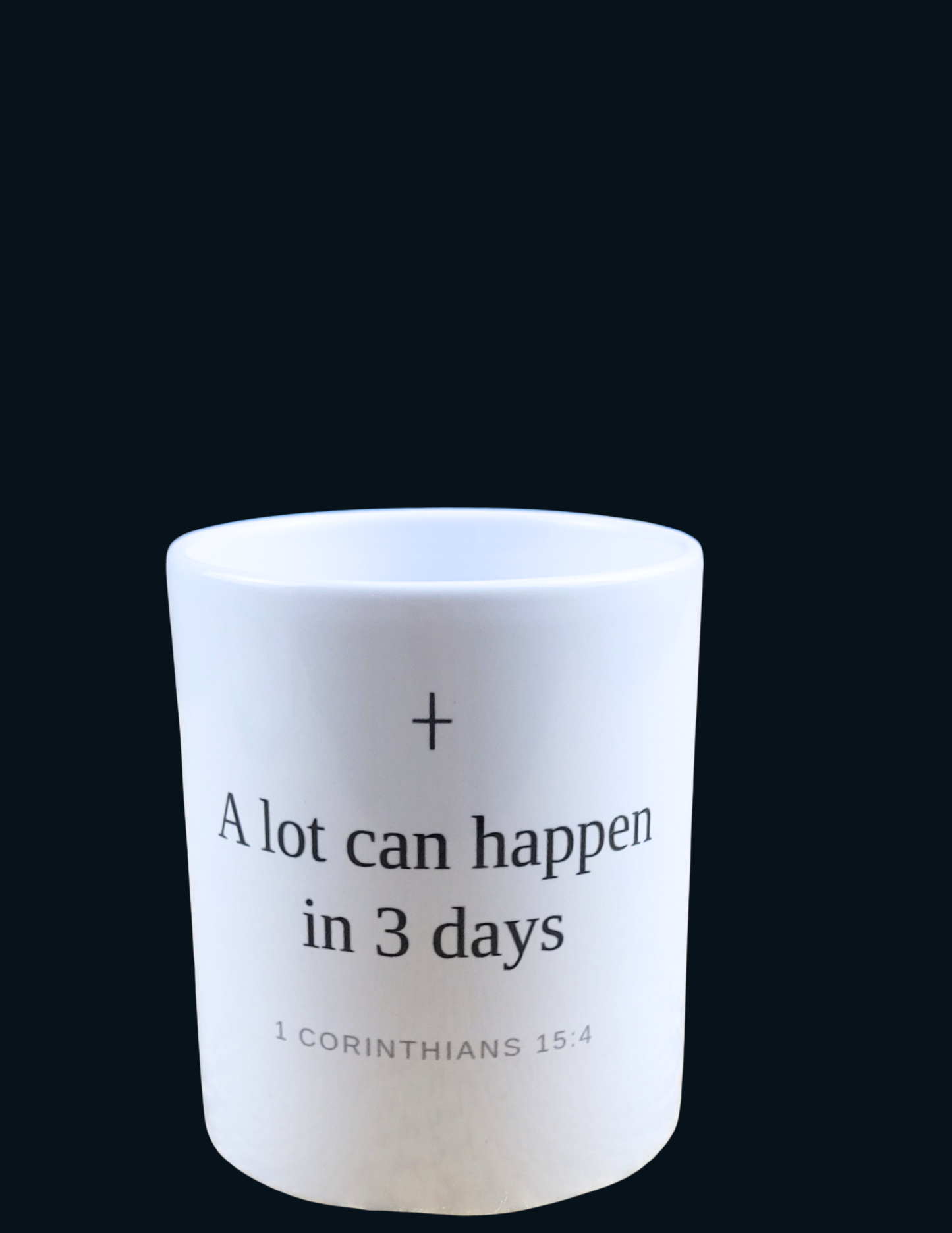 A Lot Can Happen in 3 Days 11oz Mug – Minimal Christian Coffee Mug