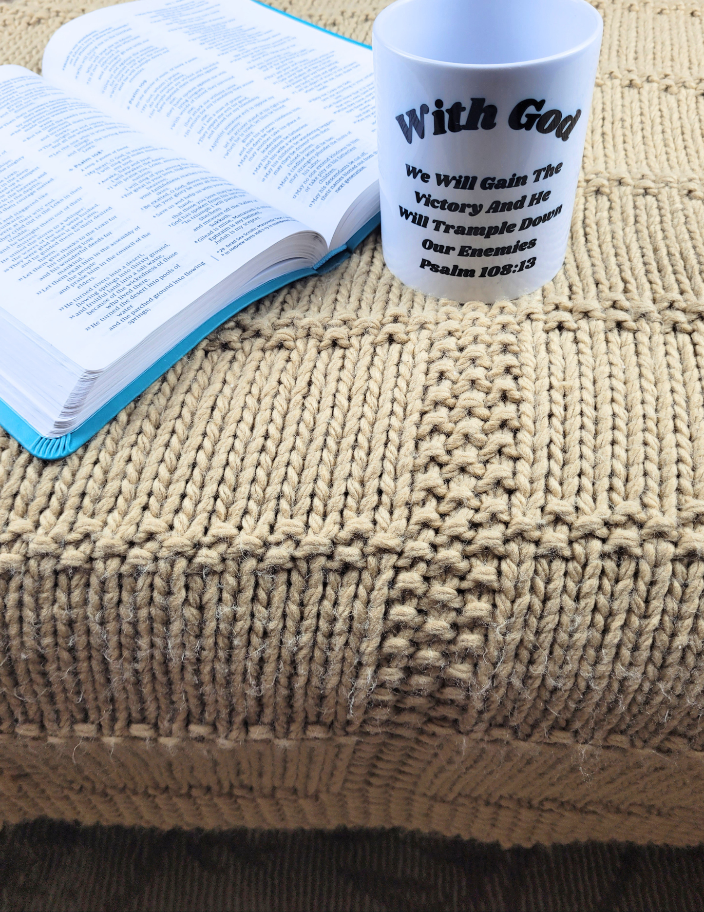Psalm 108:13 Ceramic Mug