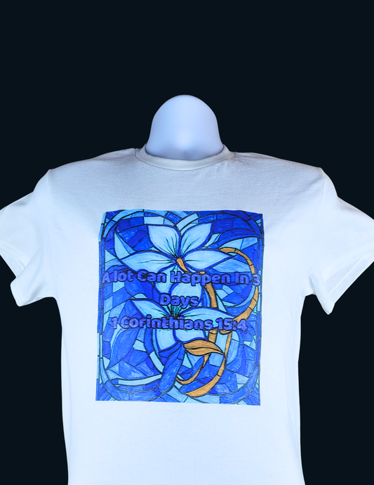 Three Days Changed Everything Christian T-Shirt – Woman of Faith Collection