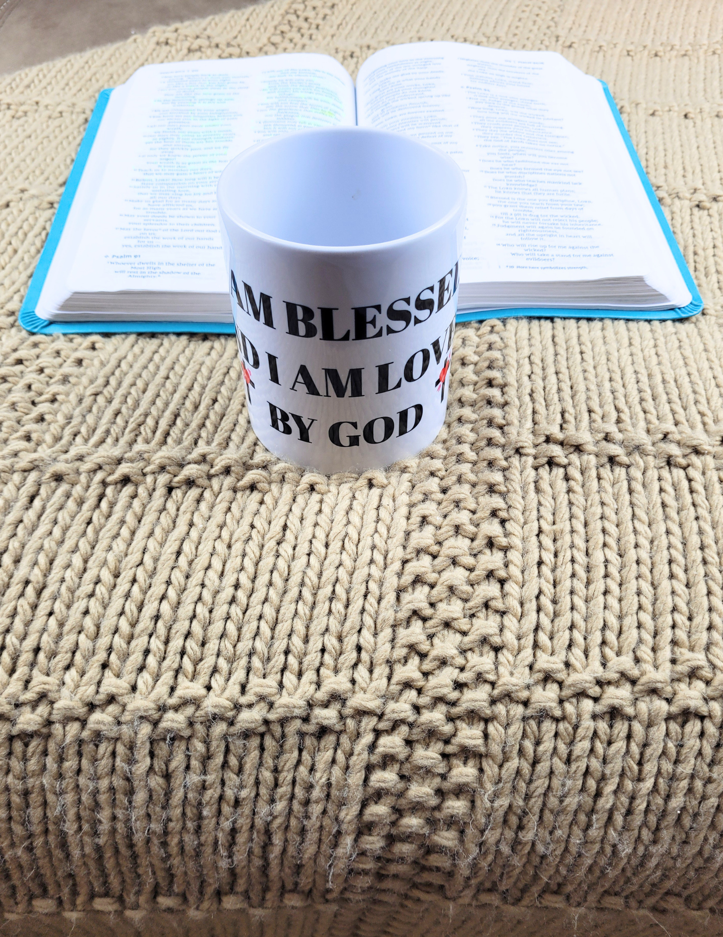I Am Blessed and Loved By God Ceramic Mug