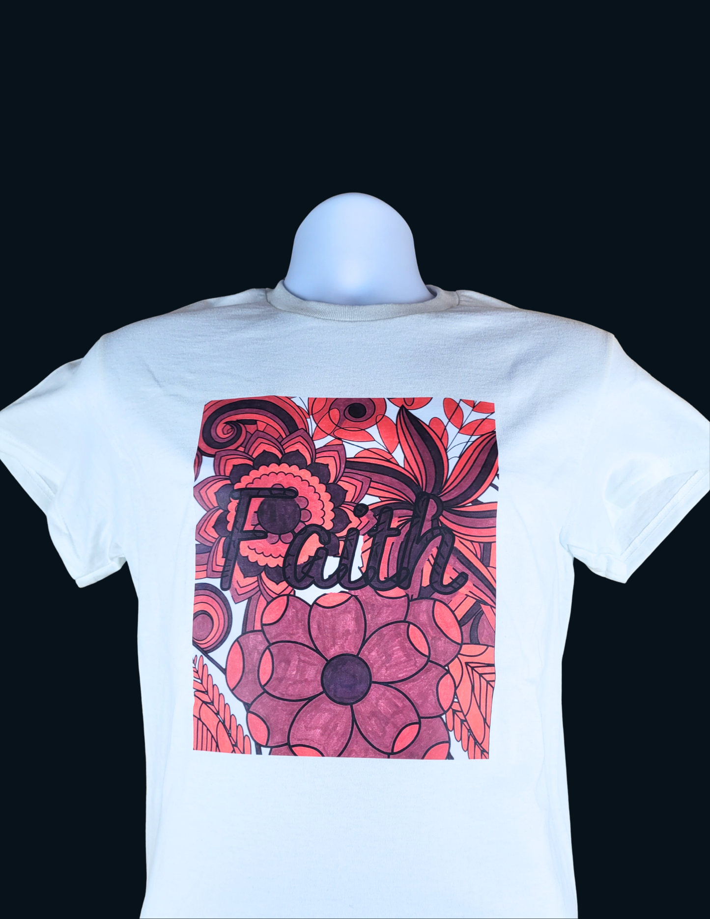 Faith in Bloom Christian T-Shirt – Woman of Faith Collection