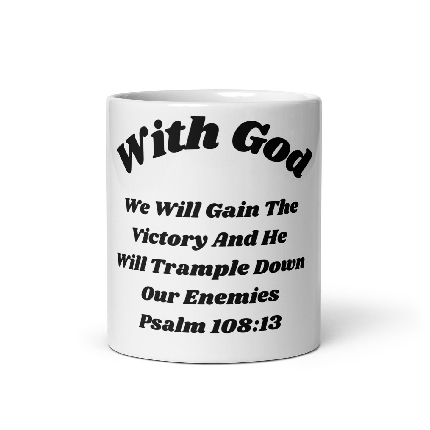 Psalm 108:13 Ceramic Mug
