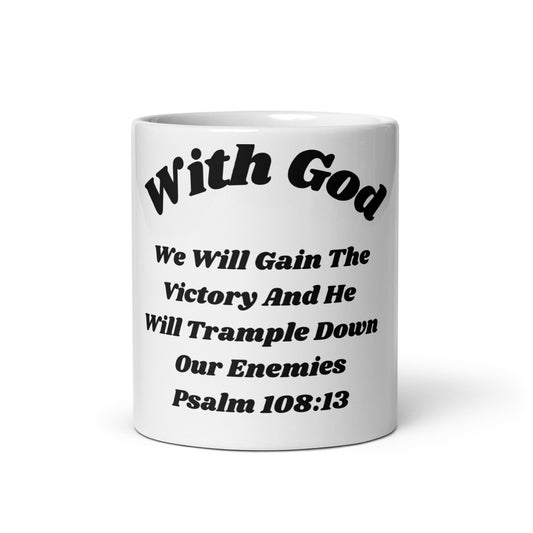 Psalm 108:13 Ceramic Mug
