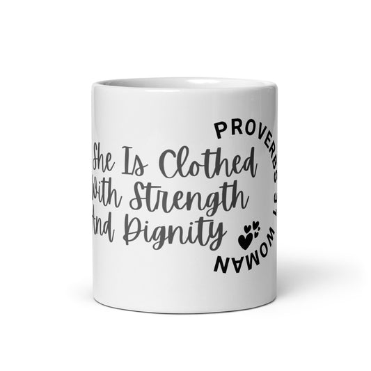 Proverbs 31 Woman Ceramic Mug